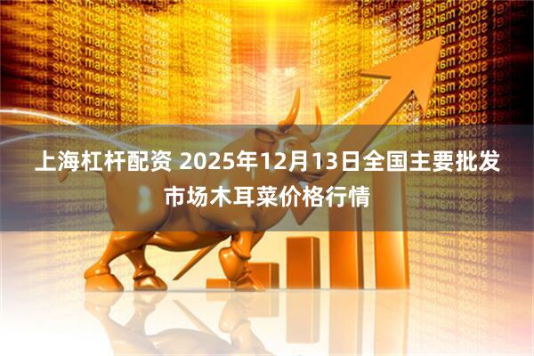 上海杠杆配资 2025年12月13日全国主要批发市场木耳菜价格行情