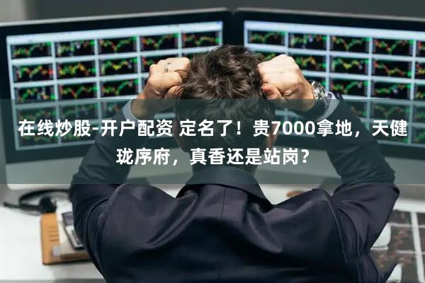 在线炒股-开户配资 定名了!贵7000拿地,天健珑序府,真香还是站岗?